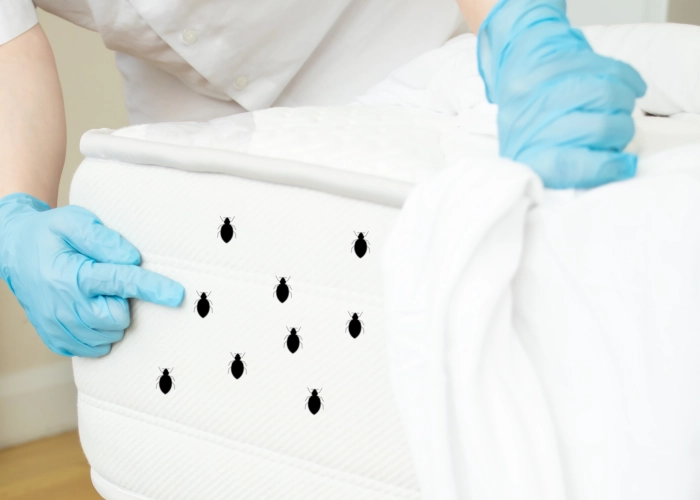 Behandeling van bedwantsen in SINT-NIKLAAS 9100